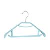 Gancho de Ropa de Plástico para Adultos de Hombros Anchos, Hogar, Bold, Sin Costuras, Dormitorio de Estudiante, Antideslizante, Seco y Húmedo, Anti-Esquinas en los Hombros