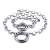 Regalo de San Valentín moda collar de cadena de anillo de acero de titanio + pulsera de dos piezas al por mayor tres colores opcionales