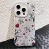 Comercio Exterior Más Vendido Perro Globo Diseño Cereza Funda de Teléfono de Lujo para Apple 17/16 Pro iPhone 15 Funda de Gasa de Plumas