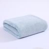 Toalla de Baño de Terciopelo Coral 70*140 Tamaño Estándar para Adultos Toalla de Baño para el Hogar Toalla de Baño con Cuadrícula de Piña Absorbe Agua y Seca Rápidamente