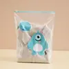 Saco Plástico com Zíper Fosco Saco para Embalagem de Roupas Animais Estampados Roupas Infantis Presentes Em Estoque Fábrica de Origem Venda por Atacado Multiespecificação