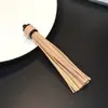Mismo Color de Fondo Borla de Cuero Campana Negra Amazon Silicona Pulsera de Cuentas de Madera Accesorios de Joyería Accesorios de Pegamento Gotas 25 Colores