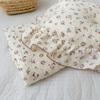 Toalla de gasa de algodón puro de Amazon, manta de hilo de doble capa, clase A, manta para la siesta del bebé, toalla de baño absorbente, estilo Ins, transfronterizo