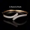 TEMU Bestseller Transfronteiriço Pulseira de Diamante Completo da Moda para Mulheres Luxo Leve Sensação de Alto Padrão Joia de Mão de Zircônia Temperamento Versátil Estilo Europeu e Americano