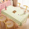 Mantel de Mesa con Estrellas y Personajes de Dibujos Animados 2026 Modelo Nuevo Impermeable a Prueba de Aceite Lavable Resistente al Calor Mantel de Mesa Rectangular Cubierta para Mesa de Café