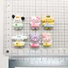 Dibujo animado Sanrio Melody Pacha Perro Patito Flotador de piscina Parche de resina Accesorios para el cabello DIY Material para Colgante de Funda de Teléfono Móvil