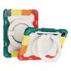 2026 Adequado para Ipadmini8 Silicone Antiderrapante Bloqueio de Cor Capa para Tablet Geração Ipad12 Capa com Suporte Giratório Capa Anticolisão