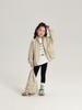 Chaqueta Pudding Haru Otoño Estilo Funcional Americano Moda Casual Bolsillo Grande Doble Cara Chaqueta para Niñas
