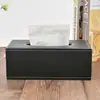 Caja de Pañuelos Creativa Rectangular de Cuero para Hotel Estilo Europeo Caja de Pañuelos para Coche Caja de Pañuelos de Cuero para Sala de Estar Papel para el Hogar