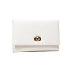 Cartera corta para mujer con textura de cuero al por mayor PU cuero avanzado candado de celebridad de Internet cartera de mujer cartera