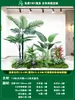 Paisagismo de Planta Artificial Varanda Arranjo de Paisagem Escada Interna Sob Árvore de Flores Artificiais Decoração Biomórfica Planta Verde Paisagismo Combinação
