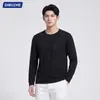 Bestseller Outono/Inverno 2026 Moletom de Lã Basque Manga Longa Unissex Camiseta Cor Sólida Esportes ao Ar Livre Casual