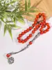 33 Perlas de Oración Turquesa Misbaha 10mm Perlas de Oración Tasbih