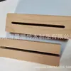 Base de Madera Maciza Lista para Usar Lámpara de Noche Rectangular Redonda Acrílico Cristal Base de Lámpara DIY Recargable Luminosa Base 3D
