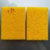 Esponja de Baño de Algodón Marino de Poliéster de Agujero Grande Lista para Usar del Fabricante 55 mm de Panal de Abeja Algodón Marino Resistente a la Fricción y con Embrión Cerámico Pulido