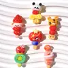 Acessórios de cola de creme DIY de frutas e animais de desenho animado, fivelas de sapato, presilhas de cabelo, materiais de acessórios de resina atacado