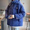 Estilo japonés juvenil popular para hombres de moda Harajuku todo fósforo artístico suelto algodón acolchado ropa nuevo estilo 2022 moda con capucha elegante de moda