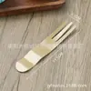 Faca e garfo para bolo em aço inoxidável moldados faca e garfo de sobremesa criativos garfo de frutas dourado espátula para bolo ferramenta de panificação impressão de logotipo