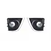 Corolla Corolla 14-19 Marco para Luz Antiniebla Frontal Cubierta del Marco de la Luz Antiniebla Frontal Panel Decorativo de Pantalla para Parachoques Frontal Cubierta de Recorte
