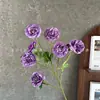 Flores de Simulación 8 Cabezas Peonía Mariposa Boda Flores Artificiales de Seda de Alta Gama Adornos Terminados Decoración de Sala de Estar Flores Falsas Venta al por Mayor