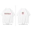 Agite roupas masculinas Eu gosto de dinheiro linha ojbk engraçado divertido camiseta manga curta camiseta homens e mulheres casal Eu gosto de dinheiro