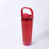 Copo de Café Transfronteiriço Aço Inoxidável 304 Isolado a Vácuo Portátil Copo Misturador com Alça para Esportes e Fitness Grande Capacidade Resfriador de Gelo