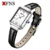 Reloj de Mujer Oufani Transfronterizo Aliexpress Lujo Accesible Nicho Reloj de Cuarzo Resistente al Agua Estilo Retro Reloj Estudiante
