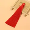 Franja de Borla de Tubo Oco 8mm 12cm, Acessórios de Pingente de Nó Chinês, Pingente de Moeda dos Cinco Imperadores, Compra em Atacado, Ótimo Preço