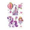 Brillo Princesa Unicornio Pegatina Tatuaje Pegatina Hada Lavable Impermeable Duradero Fantasía Hada Hermosa Brazo de Niño