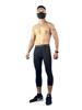 Pantalones Ajustados de Fitness de Tres Puntos para Baloncesto Hombres Campus Correr Fútbol Entrenamiento Equipo Deportivo Leggings de Alta Elasticidad de Secado Rápido