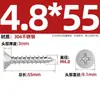 Tornillos Autorroscantes Avellanados Gb846 Acero Inoxidable 304 Cabeza Plana Phillips Tornillos para Madera Extendidos M2.9M3.5M4.2M5.5