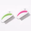 Pente de pulgas transfronteiriço, pente de dentes finos de aço inoxidável para tosa de gatos, pente para animais de estimação, ferramenta de tosa, suprimentos para animais de estimação para gatos e cães