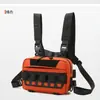 Esportes ao Ar Livre Fãs Militares Bolsa de Peito Portátil Masculina Bolsa Transversal Ciclismo Montanhismo Pesca Impermeável e Resistente ao Desgaste Bolsa de Peito Multifuncional