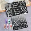 Suministro Transfronterizo de Juegos de Placas de Estampado para Uñas, Plantillas DIY de Transferencia para Uñas, Venta al por Mayor de Fabricantes