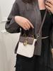 Bolso retro de alta gama con sentido transfronterizo, bolso cuadrado pequeño nuevo 2025 para ir al trabajo, bolso de hombro para mujer, bolso bandolera para teléfono móvil