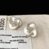 Moda Retro Europea y Americana Lujo Ligero Gama Alta Microincrustaciones de Circonita Pendientes de Aceite Goteado Temperamento Elegante Nicho Versátiles Pendientes para Mujer