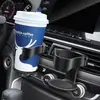 Em nome do porta-copos de água para carro porta-copos porta-copos para bebidas de chá saída de ar condicionado do carro porta-fixação de cinzeiro multifuncional