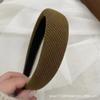 Pickles verde Corea del Sur ins otoño e invierno esponja altura aumentando diadema fuera elegante dulce pelo presionando pasador accesorios para el cabello diadema femenina