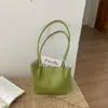 Bolso de Hombro Tejido de Lujo Estético de Gama Alta para Mujer, Bolso Cruzado Casual Versátil, Bolso Grande de Gran Capacidad para el Trabajo