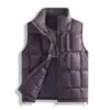 Chaleco cálido de grafeno con cuello alto, chaleco de algodón impermeable para invierno, chaleco de algodón plumón de comercio exterior transfronterizo, personalizado para hombre