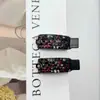 Pinza Lateral para Flequillo Coreana con Pedrería de Colores Elegante de Alta Calidad Moda Lujo Ligero Pasador para el Cabello Adorno para la Cabeza