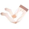 Medias de Seda para Mujer Sin Costuras Ligeras de Seda Medias Finas Completamente Transparentes Sedosas Sexy Lingote Medias de Seda 3D Color Piel Medias de Seda Antidesgarro