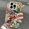 Crayon Small New Graffiti para Apple 15promax Capa para Celular iPhone14 Nova 13 Capa Protetora para Mulheres 12