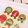 Nuevas Feliz Navidad Feliz Navidad pegatinas redondas para empaque elementos navideños 9 pegatinas de sellado
