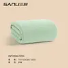 Toalla de Baño Rayada Sanli, Nueva Toalla de Baño de Terciopelo Coral, Más Absorbente que el Algodón Puro, Adecuada para Adultos, Hombres y Mujeres, Parejas