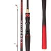 Caña Luya neutra de mango largo 2.7 M mango recto mango de pistola 2.4 M sección de enchufe caña de pescar de carbono negro Luya M ajuste ajustable ML