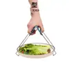 Pinça Antiescaldante para Tigelas, Ferramenta de Cozinha Doméstica, Pinça Antiderrapante de Aço Inoxidável para Tigelas, Pinça Luva para Pratos, Pegador de Tigelas para Panela a Vapor