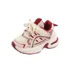 Sapatos de Bebê para Meninos Primavera e Outono Tênis Infantil 1-3 Anos 5 Meninas Sola Macia Sapatos de Malha Pai Respirável Tênis de Corrida