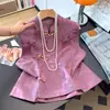 Garantía de Calidad Seda Reductora de Edad Nuevo Estilo Chino para Mamá Botón de Rana Jacquard Retro Estilo Étnico Chaleco Top de Otoño para Mujeres