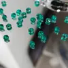 Nuevos Pendientes de Tachuela DIY de Zirconia Brillante con Forma de Medusa de Agua de Colores, Tendencia en Xiaohongshu